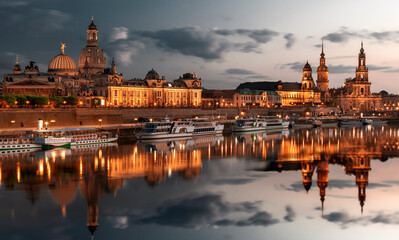 Dresden ,center, old europe, Labe, Germany, Europe, UNESCO, 
