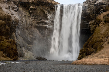 Sk&oacute;gafoss im S&uuml;den Islands