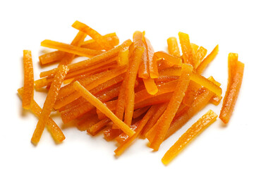 Close-up of Candied orange peel