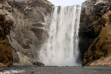 Skógafoss im Süden Islands