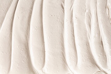 the texture of the whipped meringue cooking Pavlova roll