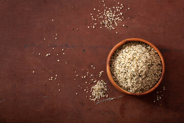 hulled hemp seeds, healthy superfood supplement
