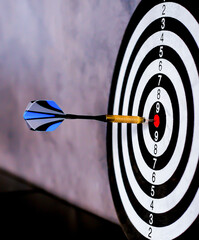 Dart is an opportunity and Dartboard is the target and goal.So both of that represent a challenge...