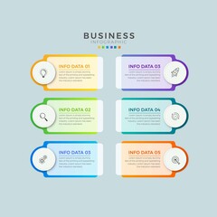  infographic steps flat design premium Vector Business Templates