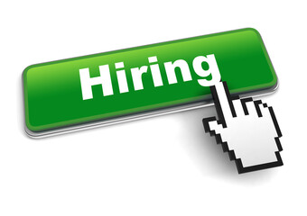 hiring concept 3d illustration isolated