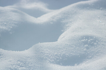 Fototapeta na wymiar Schneefall im Winter