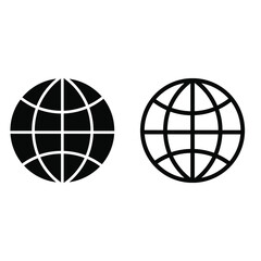 Internet  Vector Icon set. World Wide Web illustration sign collection. web site Symbol.