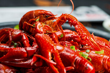 Asian gourmet crayfish