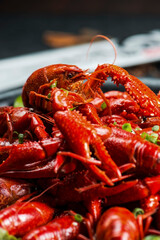 Asian gourmet crayfish