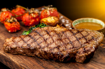 Grilled western steak delicacies