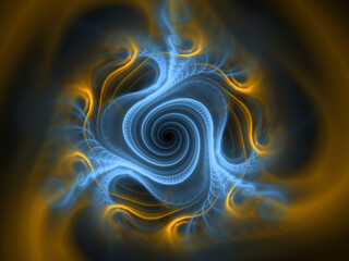 Radial Fractal Flame pattern