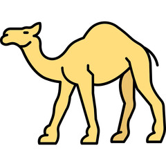 
Camel Isolated Vector icon that can be easily modified or edited

