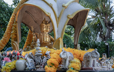 The Thao Maha Phrom Shrineis a shrine which houses a statue of Phra Phrom (Four faced god). The...