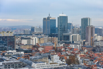 immobilier architecture logement bureau Bruxelles paysage centre hypothecaire quartier Nord