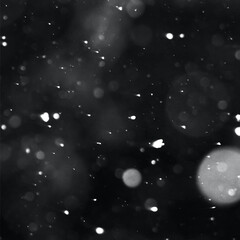 overlay snow background abstract texture, snowflakes 