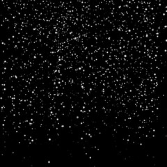real snow background black abstract texture, snowflakes falling in the sky, overlay on any object