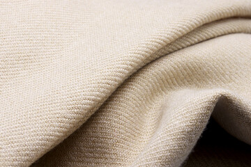 close-up of  brown fabric texture background