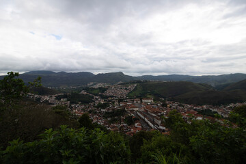 Fototapeta na wymiar view from the mountain