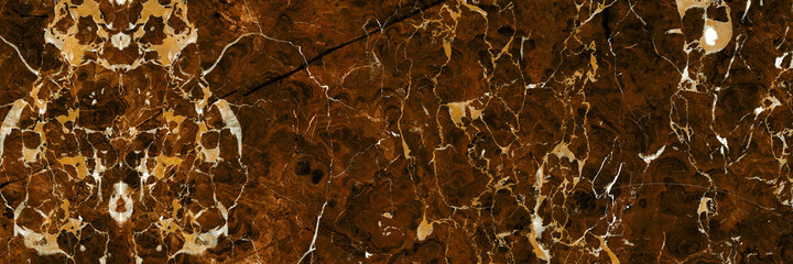 Portoro marble texture background with high resolution, Terrazzo floor has a beautiful pattern and color, luxury brown Italian marbel with golden veins, interior slab marble granite stone tile.