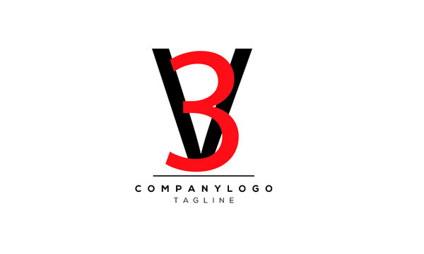 Abstract Letter Initial V3 Vector Logo Design Template