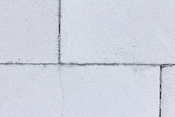 Background texture of gray concrete brick wall