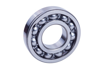 ball bearing on white background isolated. Part of the car
