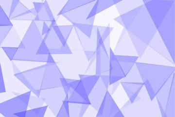 Abstract blue triangles vector background. Blue color holftone triangular pattern. Modern geometric background design, polygon vector minimalist wallpaper