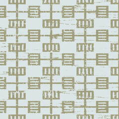 Ikat geometric folklore ornament with diamonds. Tribal ethnic vector texture. Seamless striped pattern in Aztec style. Folk embroidery. Indian, Scandinavian, Gypsy, Mexican,  african rug