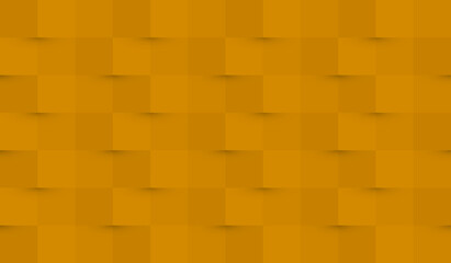 Abstract paper background with and shadows in orange colors