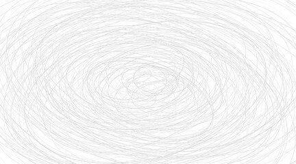 Fototapeta na wymiar Abstract illustration of various gray ellipses on white background