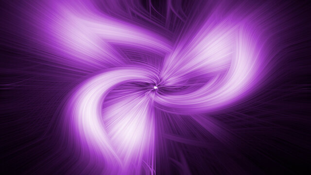 Beautiful Purple Explosion In Deep Space