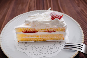 イチゴのショートケーキ