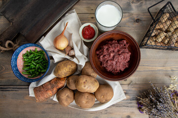 Shepherd's pie ingredients