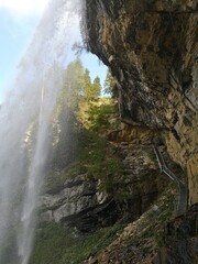 Am Johanneswasserfall ist &Ouml;sterreich