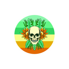 skull summer vibes