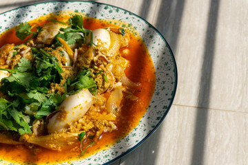 Fried Squid with Curry Powder