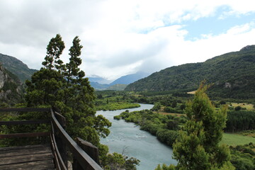 Fototapeta premium Patagonia Chilena - Futeleufú