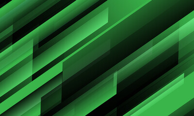 Fototapeta na wymiar Abstract green black speed geometric slash technology design modern futuristic background vector illustration.