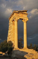 Sanctuary of Apollon Hylatis. Temple of Apollo in Kourion. Cyprus