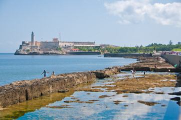 La Habana Cuba. Malecon