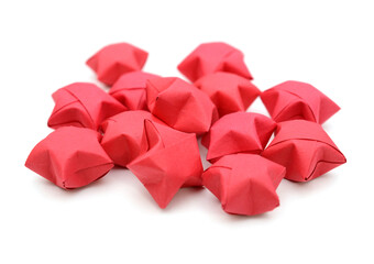 origami lucky paper stars