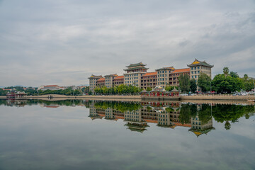 Jimei village, a historic village of schools in Xiamen, China.