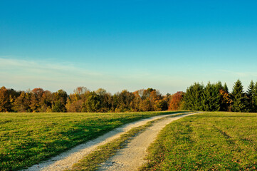 Fototapeta premium Herbstlandschaft