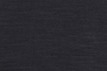 Black fabric texture for clothes.