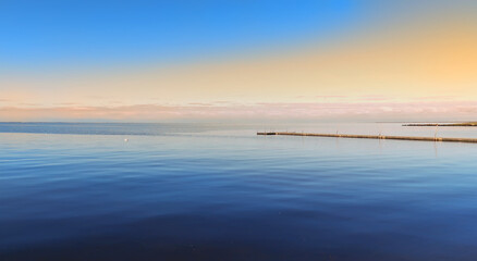 landing stage at the fjord