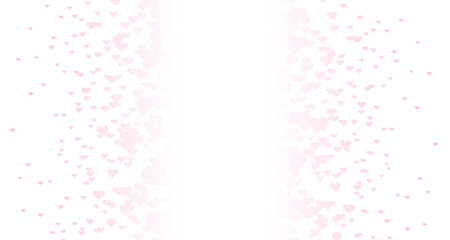 Light vector layout with hearts. Illustration for valentine's day.