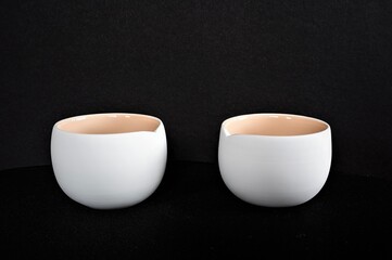 Zwei besonders schöne Espressotassen in schönem Design