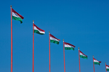 Ungarische Flaggen