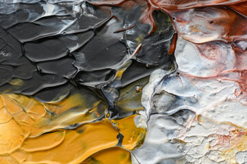 Abstract art background. Hand drawn gouache painting. Color texture.