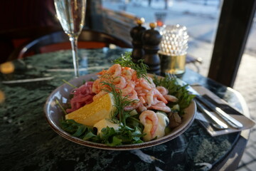 shrimp salad